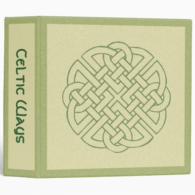 Celtic Knot Binder (Front/Spine)