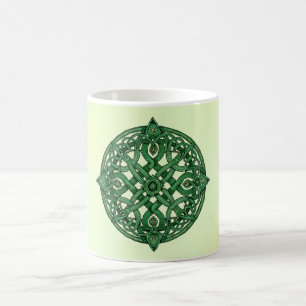 Celtic Knot Circle St. Patrick's Day Coffee Mug