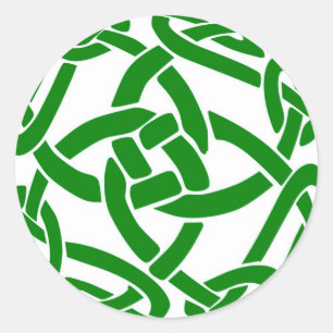 Celtic Knot Classic Round Sticker