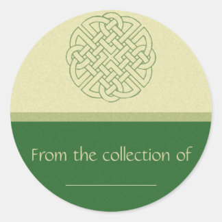 Celtic Knot Classic Round Sticker