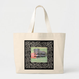 Celtic Knot Design Photo Tote Bag
