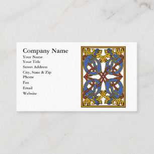 Celtic Knot Design with Hounds Business Card