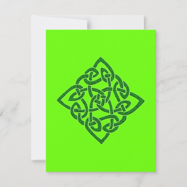 Celtic Knot - Diamond Invitations (Front)