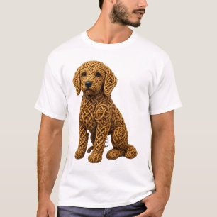 Celtic Knot Doodle Dog T-Shirt