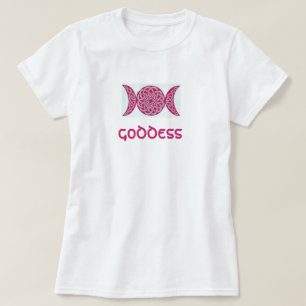 Celtic knot goddess shirt (pink)