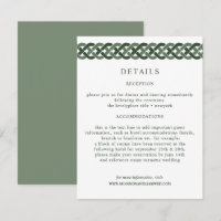 Celtic Knot | Green Wedding Information Guest