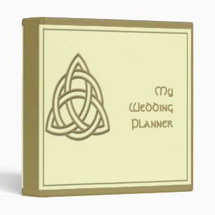 Celtic Knot in Harvest Gold and Mythic Ivory Binder
