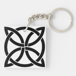 celtic knot ireland ancient symbol pagan irish keychain