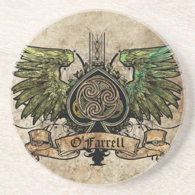 Celtic Knot Ireland Irish Tattoo Urban Coasters (Front)