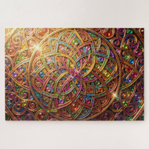 Celtic Knot Jewels Jigsaw Puzzle