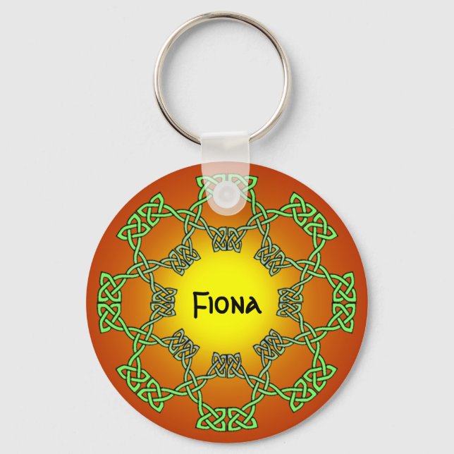 Celtic Knot Keychain (Front)