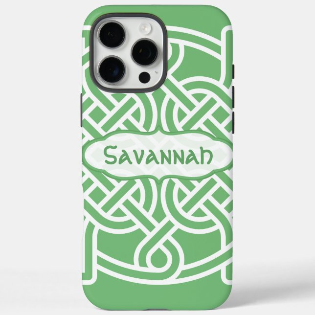 Celtic Knot Pattern Any Colour Personalized iPhone Case-Mate iPhone Case (Back)