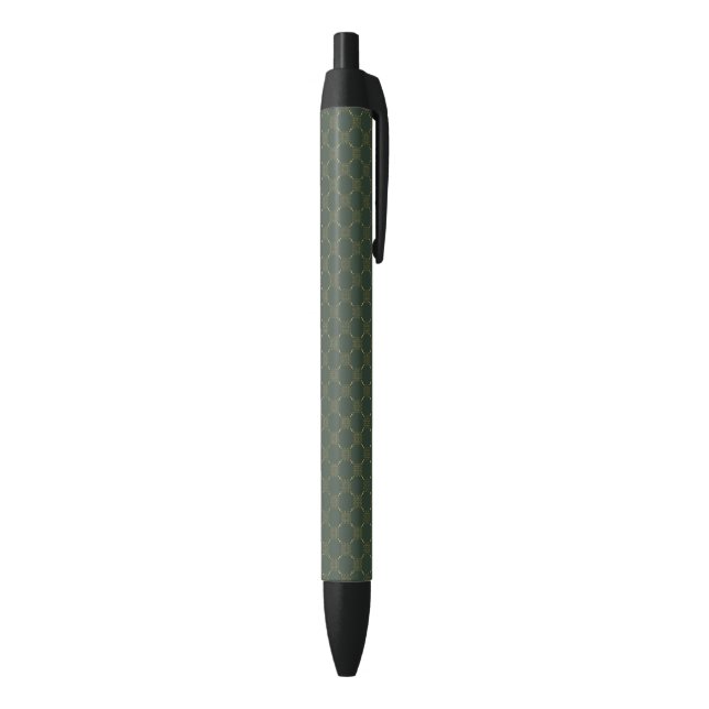 Celtic Knot Pattern Black Ink Pen (Bottom (Vertical))