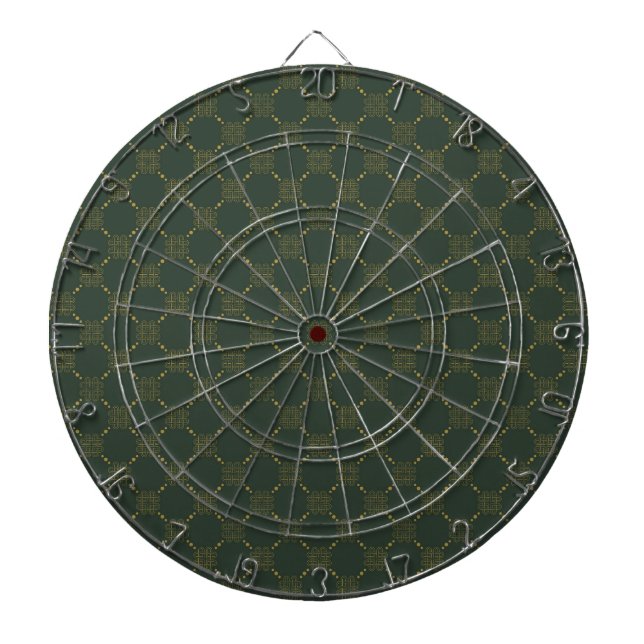 Celtic Knot Pattern Dartboard (Front)