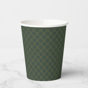 Celtic Knot Pattern Paper Cups