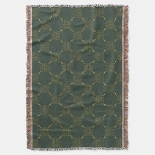 Celtic Knot Pattern Throw Blanket