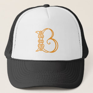 Celtic Knot Personalized Initial B Trucker Hat