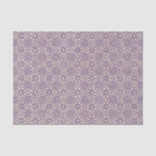 Celtic Knot Purple Pattern Tissue Paper