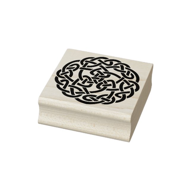 celtic knot round art stamp (Stamp)