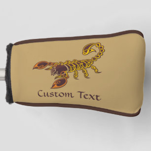 Celtic Knot Scorpion Golf Head Cover