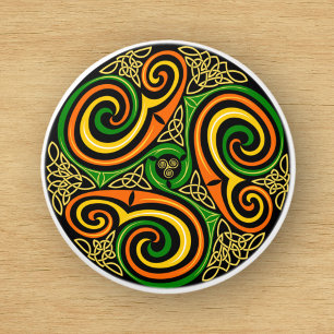Celtic Knot Swirl Door Knob Cabinet Pull