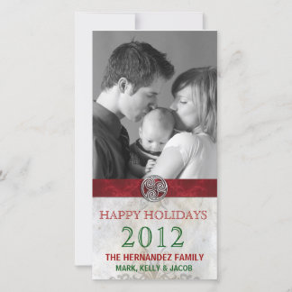 Celtic Knot Triskelion Holiday Christmas Photo