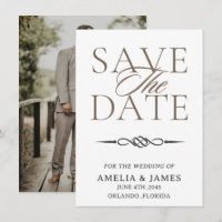 Celtic Knot Wedding Save the Date Card
