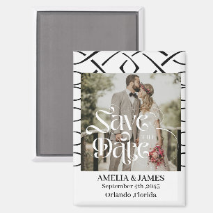 Celtic Knot Wedding Save the Date Magnet