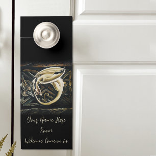 Celtic Knot Work Cream Dragon Door Hanger
