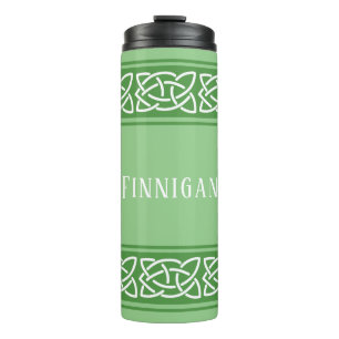 Celtic Knots Band Custom Thermal Tumbler