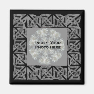 Celtic Knots Design Photo Magnet