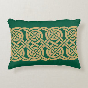 Celtic Knots Frieze Pattern Accent Pillow