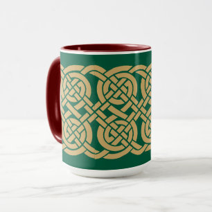 Celtic Knots Frieze Pattern Mug