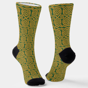 Celtic Knots Frieze Pattern Socks