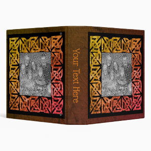 Celtic Knots Photo Frame Personalized Binder