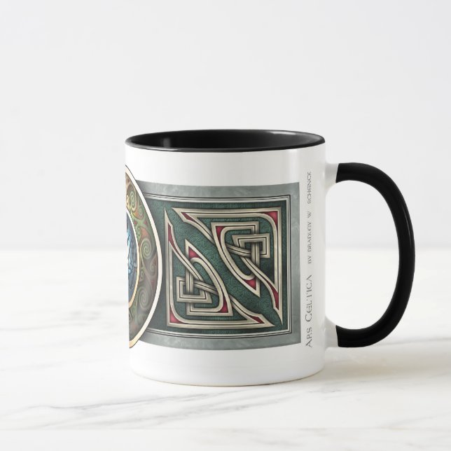 Celtic Knotwork Design Mug (Right)