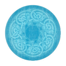 Celtic Knotwork Fish in Blue