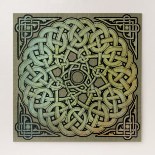 Celtic Knotwork Mandala  Jigsaw Puzzle
