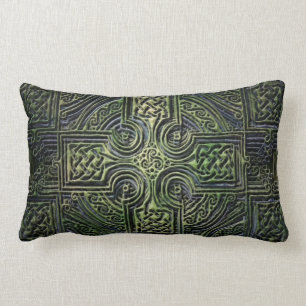 Celtic knotwork St. Patrick's Day Lumbar Pillow