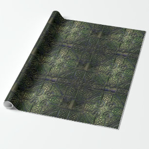 Celtic knotwork St. Patrick's Day Wrapping Paper