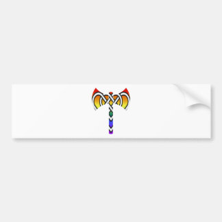 Celtic Labrys Bumper Sticker