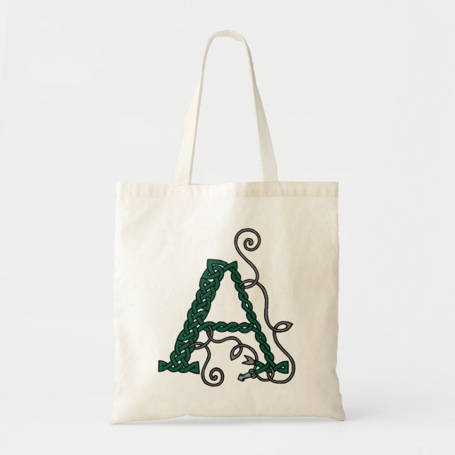 Celtic Letter A bag (Front)