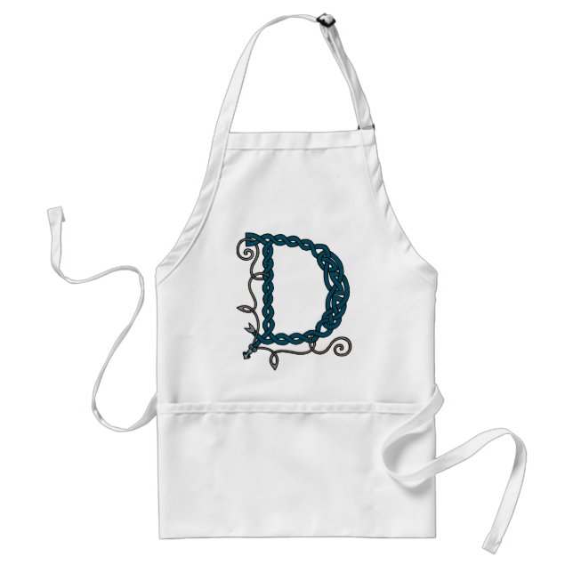 Celtic Letter D Apron (Front)