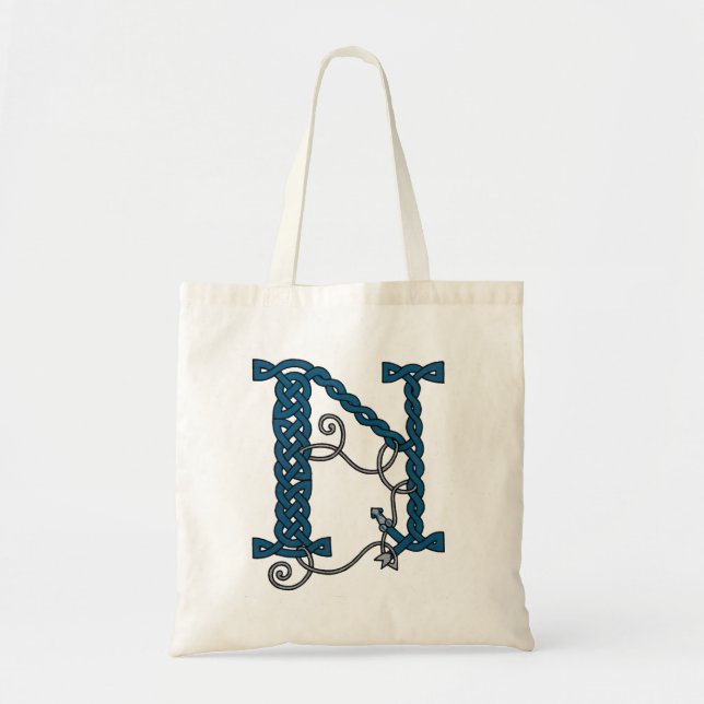 Celtic Letter N bag (Front)
