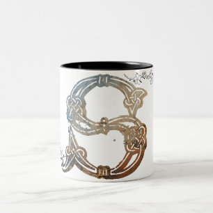 Celtic Letter S Coffee Mug