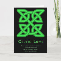 Celtic Love Greeting Card