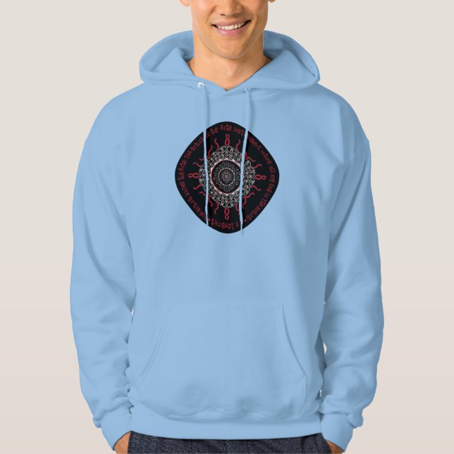 Celtic Lovecraftian Cosmic Monster Deity Hoodie (Front)