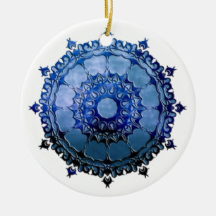 Celtic Mandala Ceramic Ornament