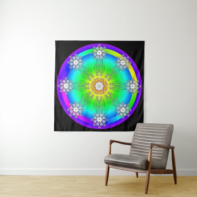Celtic Mandala Tapestry (In Situ)