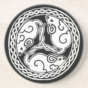 Celtic Mice coaster